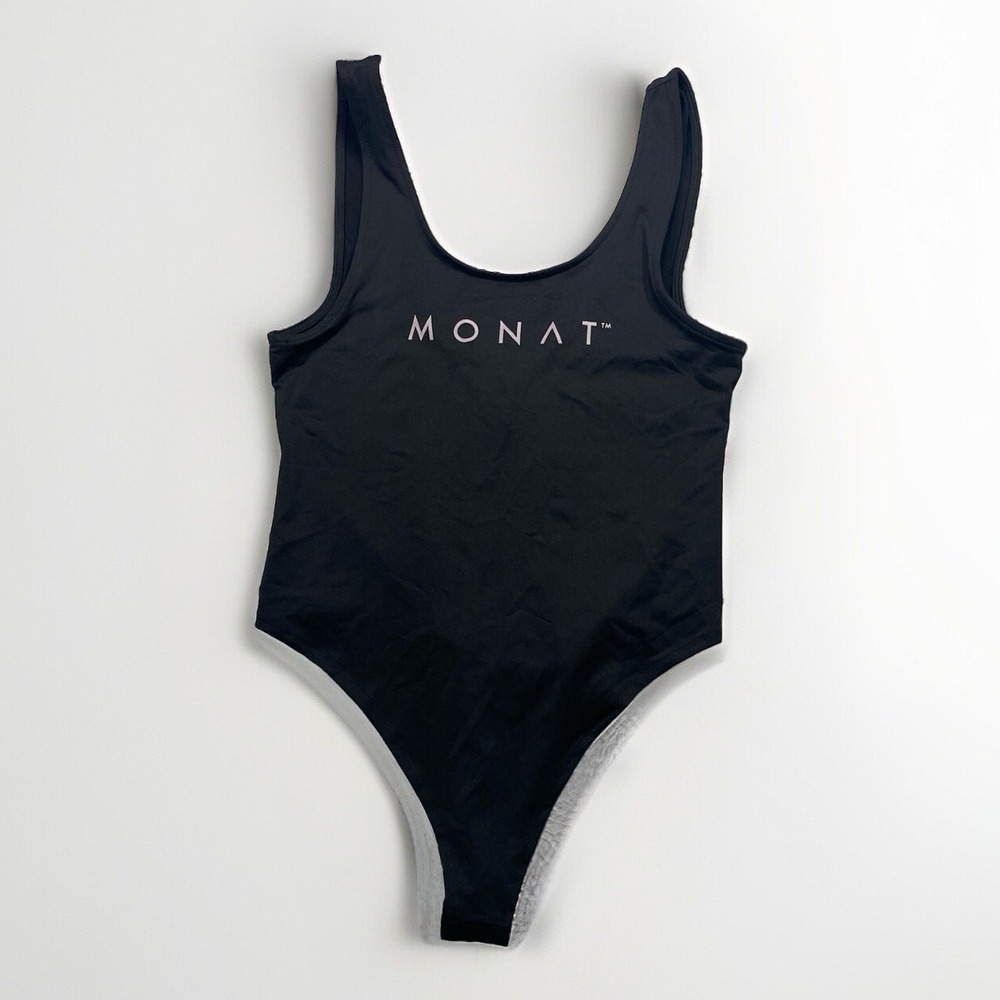 NWT Monat Gear Black Bodysuit Women's XL Casual
